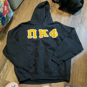 Gildan Black University Sorority Hoodie